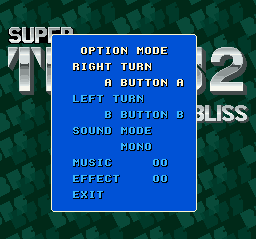 Super Tetris 2 & Bombliss [Gentei Han] screenshot 5 for Super Famicom